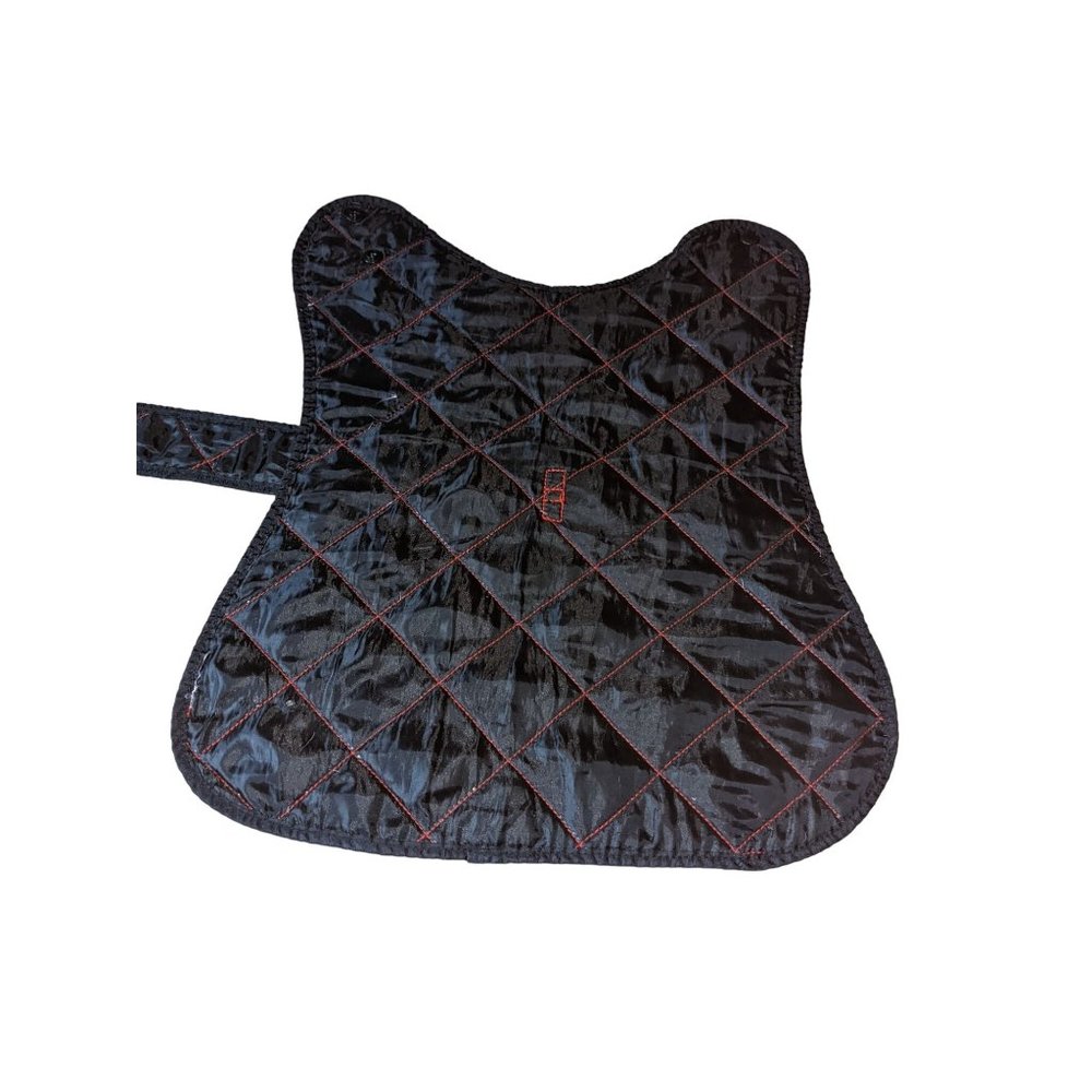 DOG JACKET RED/BLACK COLOR SIZE MEDIUM - Picture 2 of 9